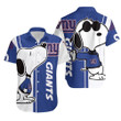 New York Giants snoopy lover 3d printed Hawaiian Shirt