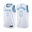 LOS ANGELES LAKERS #0 RUSSELL WESTBROOK JERSEY 2021 WHITE CITY