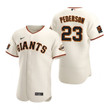 Men's San Francisco Giants #23 Joc Pederson Cream Flex Base Stitched Jersey
