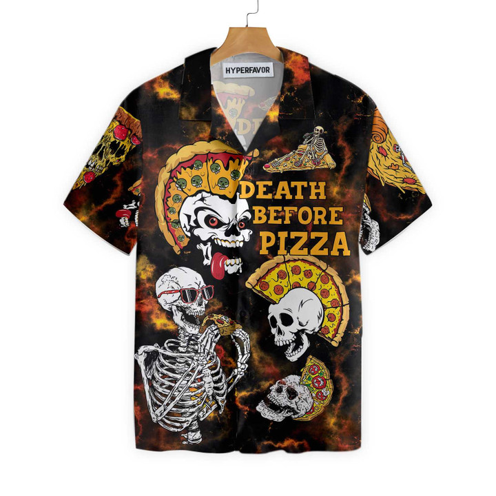 Pizza Rock Shirt For Men Hawaiian Shirt