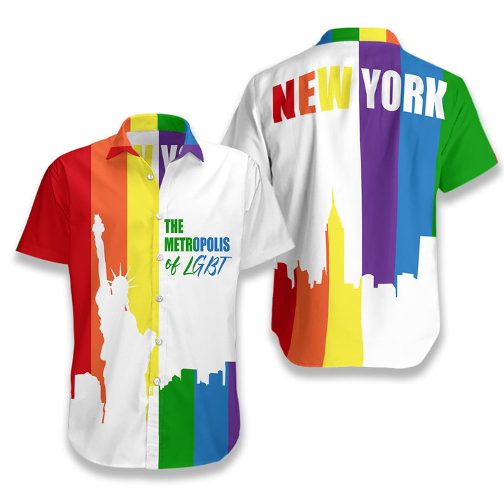 New York The Metropolis Of LGBT EZ19 1709 Hawaiian Shirt