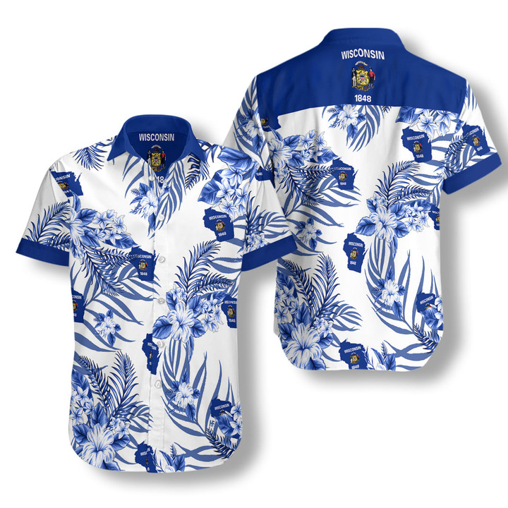 Wisconsin Proud EZ05 0907 Hawaiian Shirt
