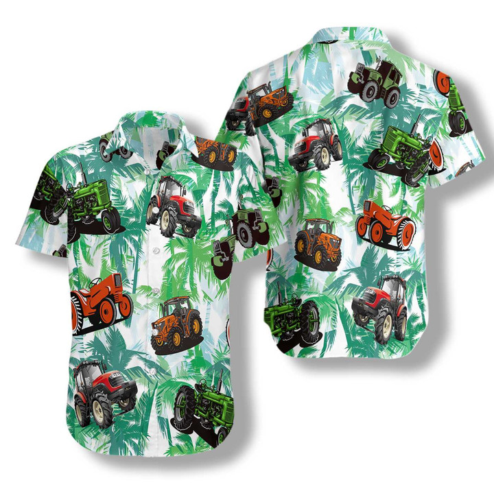 Tractors Tropical Summer Hawaiian Shirt