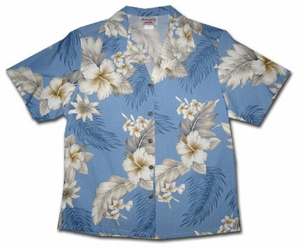 Floral Garden Sky Women's Hawaiian Shirt