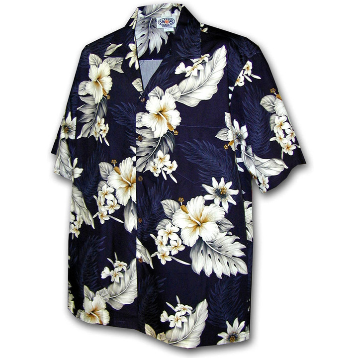 Floral Garden Ocean Hawaiian Shirt