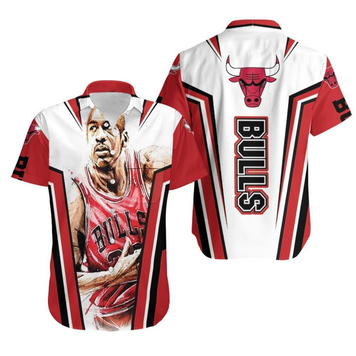 Michael Jordan Chicago Bulls Nba Hawaiian Shirt