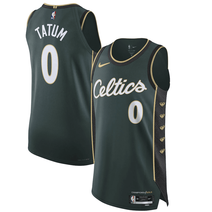 Jayson Tatum Boston Celtics 2022/23 Player Jersey - City Edition - Green