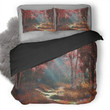 God Of War 4 Autumn Nature Bedding Set , Comforter Set