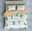 3D Customize Cactus Bedding Set Duvet Cover Set Bedroom Set Bedlinen 1 , Comforter Set