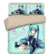 Hatsune Miku #3 Duvet Cover Quilt Cover Pillowcase Bedding Set , Comforter Set