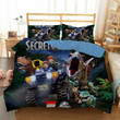 Lego Jurassic World #9 Duvet Cover Quilt Cover Pillowcase Bedding Set Bed Linen Home Bedroom Decor , Comforter Set