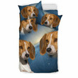 American Foxhound Print Bedding Set , Comforter Set