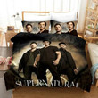 Supernatural Dean Sam Winchester #1 Duvet Cover Quilt Cover Pillowcase Bedding Set Bed Linen Home Decor , Comforter Set