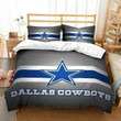 Dallas Cowboys Football Logo #2 Duvet Cover Quilt Cover Pillowcase Bedding Set Bed Linen Home Decor , Comforter Set