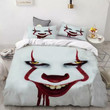Stephen King It Chapter Two 2 Pennywise Scary Clown #16 Duvet Cover Quilt Cover Pillowcase Bedding Set Bed Linen , Comforter Set