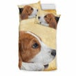 Beagle Puppy Print Bedding Set , Comforter Set