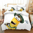 Despicable Me Minions #42 Duvet Cover Quilt Cover Pillowcase Bedding Set Bed Linen Home Decor , Comforter Set