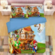 Super Mario Bros #3 Duvet Cover Quilt Cover Pillowcase Bedding Set Bed Linen , Comforter Set