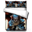 Stephen King It Chapter Two 2 Pennywise Scary Clown  #5 Duvet Cover Quilt Cover Pillowcase Bedding Set Bed Linen , Comforter Set