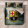 Messi Football Fútbol Club Barcelona Fcb #5 Duvet Cover Quilt Cover Pillowcase Bedding Set Bed Linen Home Bedroom Decor , Comforter Set