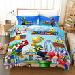 Super Smash Bros. Ultimate Mario #24 Duvet Cover Quilt Cover Pillowcase Bedding Set Bed Linen Home Bedroom Decor , Comforter Set