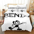 Bendy And The Ink Machine #48 Duvet Cover Quilt Cover Pillowcase Bedding Set Bed Linen Home Bedroom Decor , Comforter Set