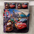 Movie Cars Lightning Mcqueen #16 Duvet Cover Quilt Cover Pillowcase Bedding Set Bed Line , Comforter Set