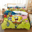 Spongebob Squarepants #1 Duvet Cover Quilt Cover Pillowcase Bedding Set Bed Linen Home Decor , Comforter Set