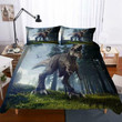 3D Digital Printing Lost In The World Jurassic Park Huge Dinosaur Pattern Bedding EXR4341 , Comforter Set