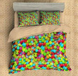 Rainbow #4 3D Personalized Customized Bedding Sets Duvet Cover Bedroom Sets Bedset Bedlinen , Comforter Set