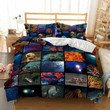 Sea Life Collage 3D Customize Bedding Set Duvet Cover SetBedroom Set Bedlinen , Comforter Set