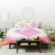 Dash and Ash Chelsea and Coral Duvet Cover , Comforter Set