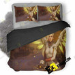 Mercy In Overwatch Game 3D Customized Bedding Sets Duvet Cover Set Bedset Bedroom Set Bedlinen , Comforter Set