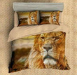 Lion #3 3D Personalized Customized Bedding Sets Duvet Cover Bedroom Sets Bedset Bedlinen , Comforter Set