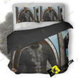 Chadwick Boseman Black Panther 5K Fh 3D Customize Bedding Sets Duvet Cover Bedroom set Bedset Bedlinen , Comforter Set