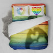 LGBT AMERICAN FLAG A  3D Customized Bedding Sets Duvet Cover Bedlinen Bed set , Comforter Set
