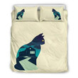 3D Customize Cat And The Mysterious House Bedding Set Duvet Cover EXR1102 , Comforter Set