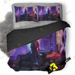 Cyberpunk 2077 Girl Art 25 3D Customized Bedding Sets Duvet Cover Set Bedset Bedroom Set Bedlinen , Comforter Set