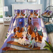 Disney Disney Lady And The Tramp #2 3D Personalized Customized Bedding Sets Duvet Cover Bedroom Sets Bedset Bedlinen , Comforter Set