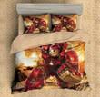 Iron Man #5 3D Personalized Customized Bedding Sets Duvet Cover Bedroom Sets Bedset Bedlinen , Comforter Set