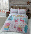 #FL2102Flamingo Merry Christmas 40% OFFFlamingo 3D Customize Bedding Set Duvet Cover SetBedroom Set Bedlinen , Comforter Set