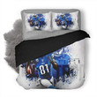NFL #80 3D Personalized Customized Bedding Sets Duvet Cover Bedroom Sets Bedset Bedlinen , Comforter Set