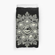 Anahata Seven Chakra Flower Mandala 3D Personalized Customized Duvet Cover Bedding Sets Bedset Bedroom Set , Comforter Set