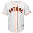 Derek Fisher Houston Astros Majestic Home Cool Base Player- White Jersey