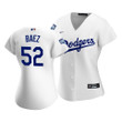 Dodgers Pedro Baez #52 2020 World Series Champions White Home Women's Replica Jersey