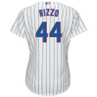 Anthony Rizzo Chicago Cubs Majestic Women's Cool Base Player- White Jersey