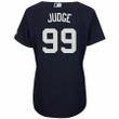 Aaron Judge New York Yankees Majestic Women's Fashion Cool Base Player- Navy Jersey