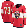 Dryden Hunt Florida Panthers Wairaiders Women's Home Breakaway Player- Red Jersey