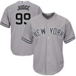 Aaron Judge New York Yankees Majestic Big And Tall Cool Base Player- Gray Jersey