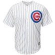 Anthony Rizzo #44 Chicago Cubs Majestic Big And Tall Cool Base Player- White Jersey